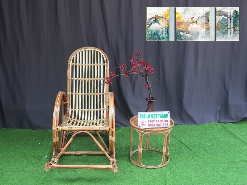 Ghế Mây Đung Đưa GMDD028