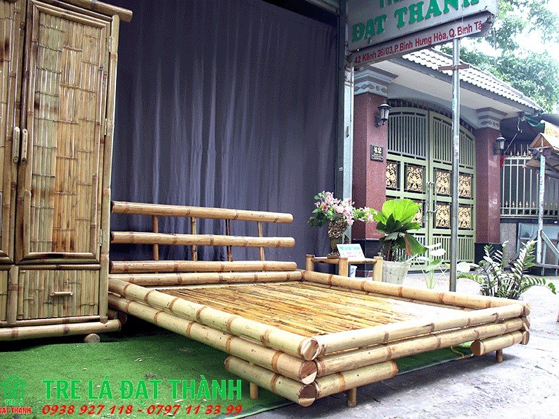 Giường Tre Đẹp - GT005